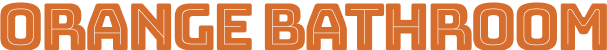 ORANGE BATHROOM